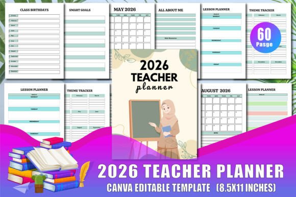 2026 Teacher Planner: A Practical Tool for Organized Classrooms