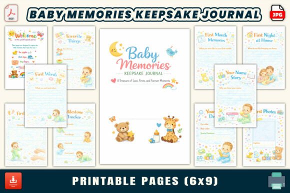 Baby Memories Keepsake Journal
