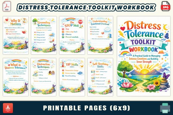 Building Emotional Strength with the Distress Tolerance Toolkit Workbook