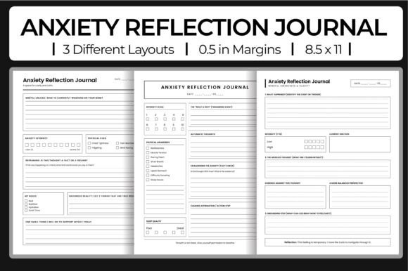 Designing Calm: Why the Anxiety Reflection Journal KDP Interior is Reshaping the Self-Publishing Mental Health Space