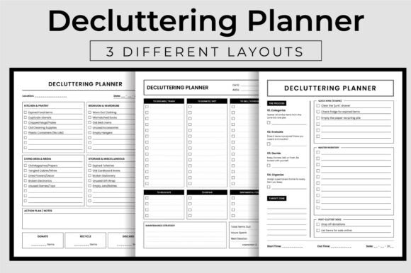Home Decluttering Planner Organize Log: A Strategic Tool for Intentional Living