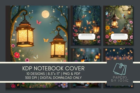 Lantern S KDP Notebook Cover