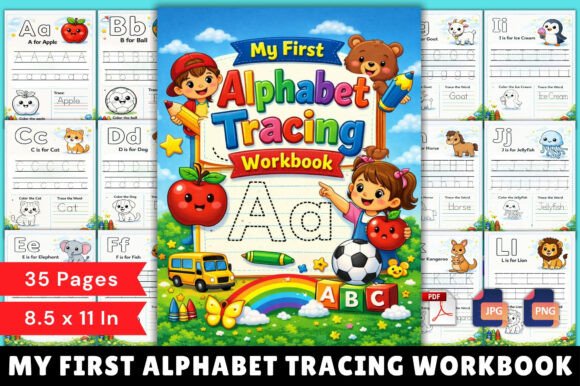 My First Alphabet Tracing Workbook: A Strategic Tool for Building Early Writing Confidence