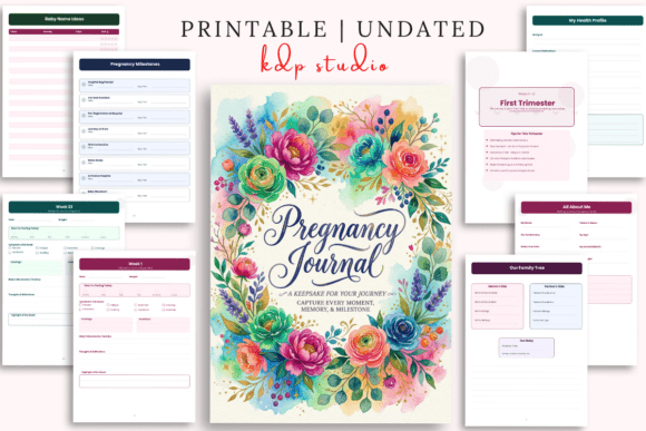 Pregnancy Journal: A Structured Keepsake for Documenting Your Journey to Motherhood
