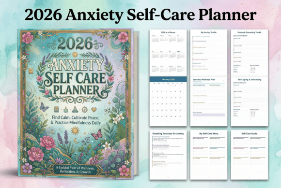 The 2026 Anxiety Self-Care Planner: A Structured Path to Emotional Resilience