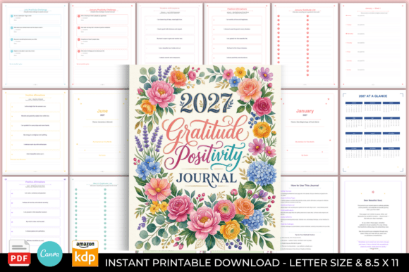 The 2027 Gratitude Positivity Journal: A Blueprint for Intentional Living in a Distracted World