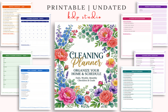 Your Cleaning Planner for a Stress-Free Home
